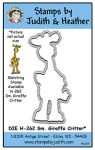 DIE H-262 Sm. Giraffe Critter